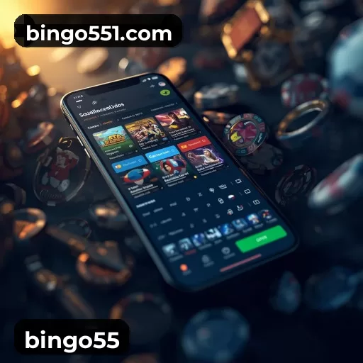 bingo55 tela de login